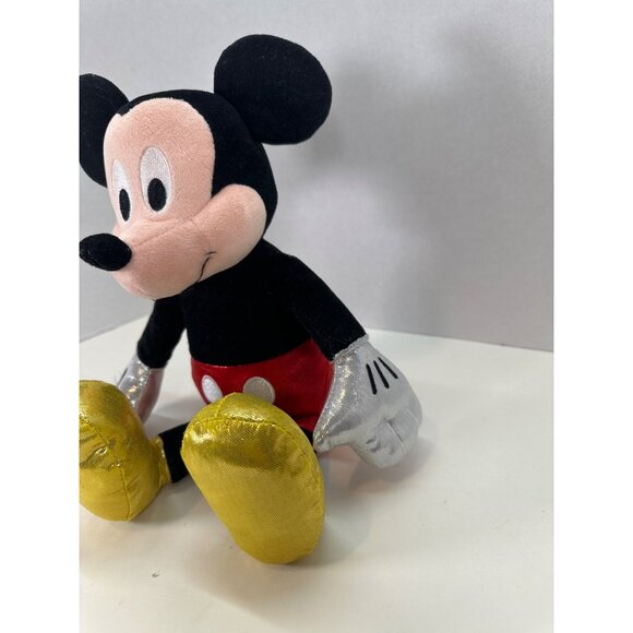 14 Inch TY/Disney Collaboration  Sparkle Mickey Mouse in Shiny Outfit! So cute! - Picture 3 of 7